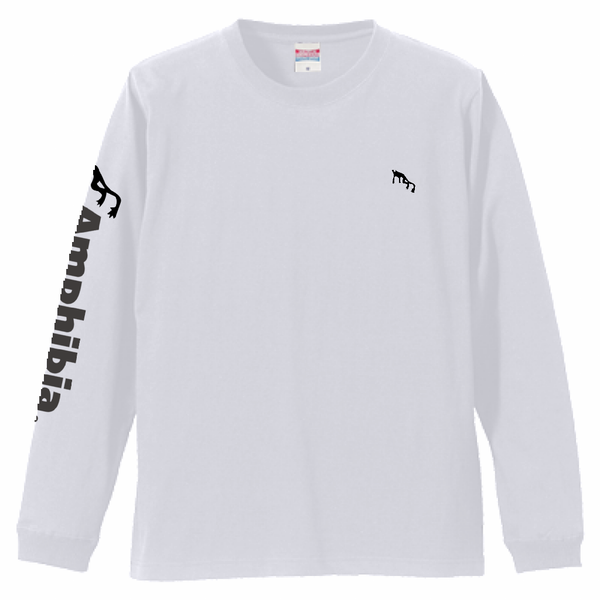 AmphibiaロングスリーブTシャツ　リブ袖