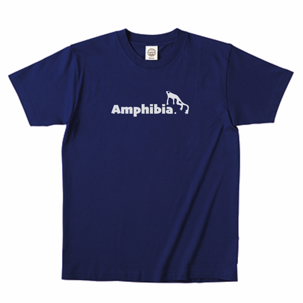 Amphibia オーガニックコットン　ロゴTシャツ