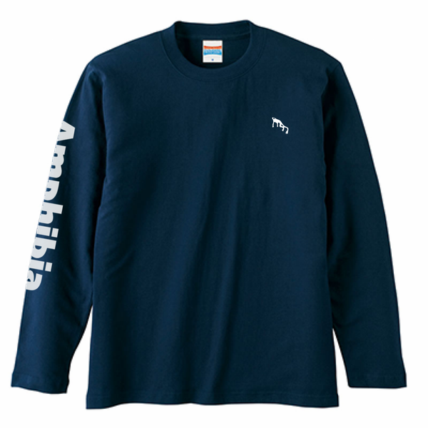 Amphibiaロングスリーブ ロゴTシャツ