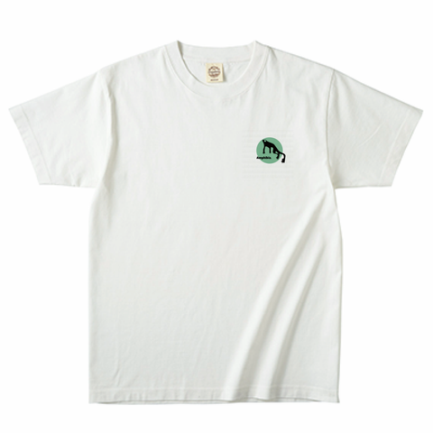 Amphibia オーガニックコットン　ロゴTシャツ
