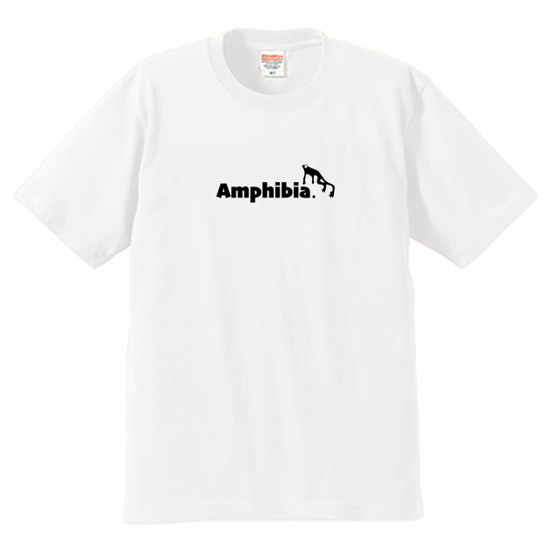 AmphibiaロゴTシャツ（6.2oz）