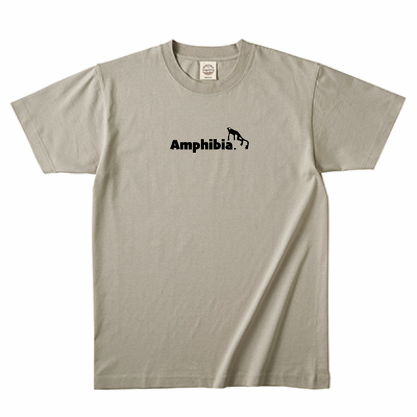 Amphibia オーガニックコットン　ロゴTシャツ